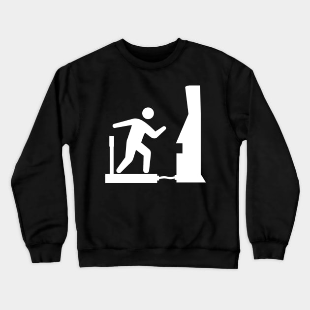 Dance Dance Revolution Crewneck Sweatshirt by MusicGameShirts